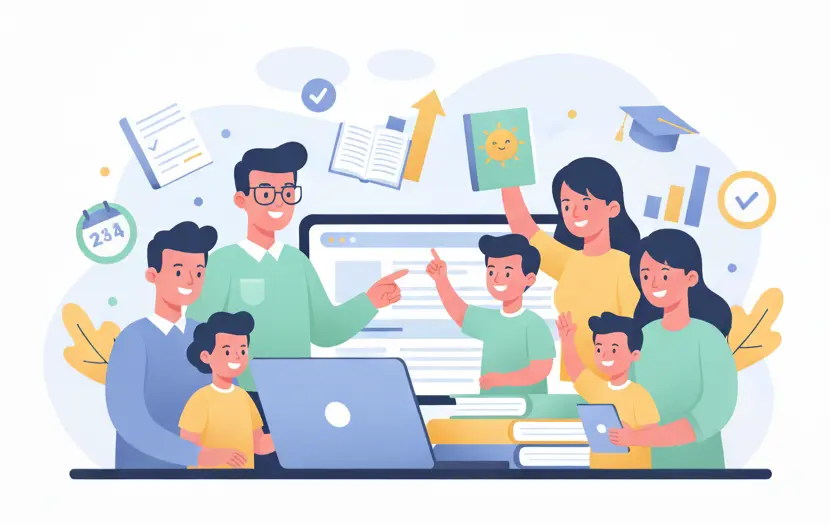 Students learning with tutor